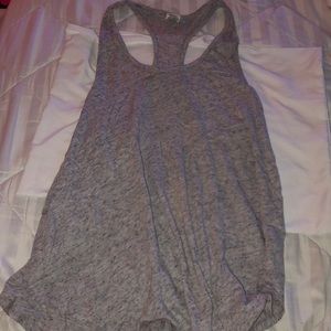 PINK gray razorback tank top